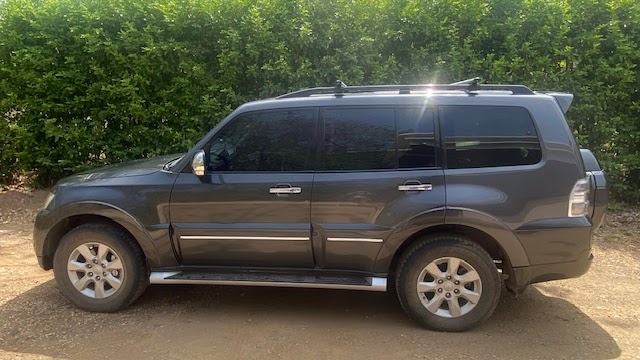 Mitsubishi Montero Gris